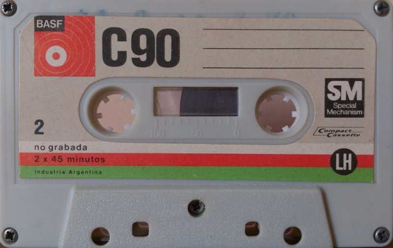 Compact Cassette BASF LH 90 Type I Normal 1971 Argentina