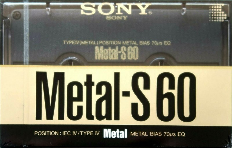 Compact Cassette: Sony  - Metal-S 60