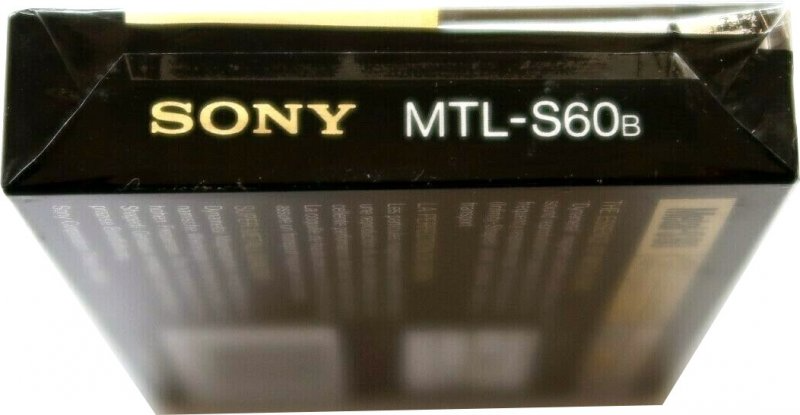 Compact Cassette: Sony  - Metal-S 60