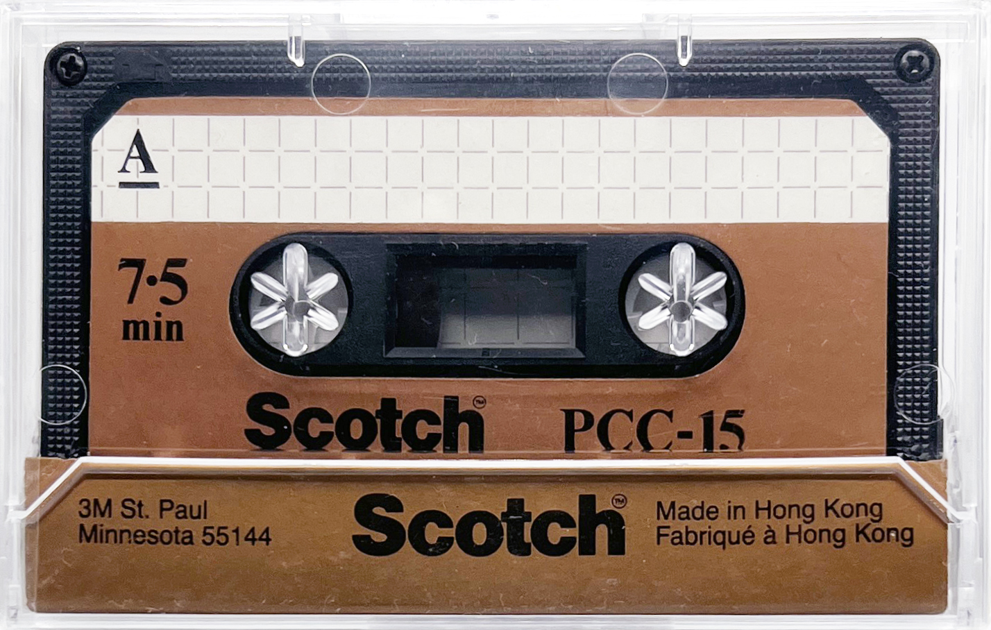 Compact Cassette Scotch 15 "PCC" Computer Cassette 1983 Europe