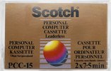 Compact Cassette Scotch 15 "PCC" Computer Cassette 1983 Europe