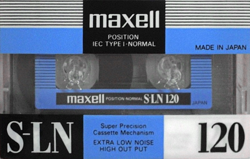 Compact Cassette: Maxell / Hitachi Maxell - S-LN 120