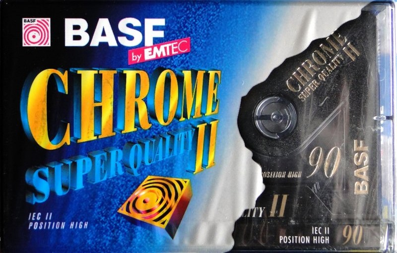 Compact Cassette: BASF  - Chrome Super Quality II 90