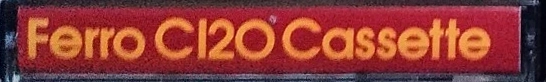Compact Cassette WHSMITH Ferro 120 Type I Normal 1983 UK