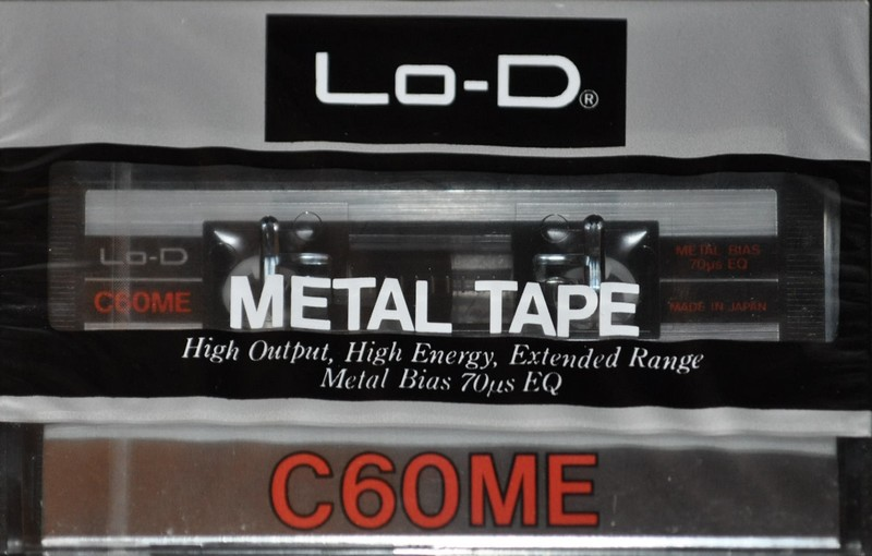 Compact Cassette Lo-D ME 60 Type IV Metal 1981 Japan