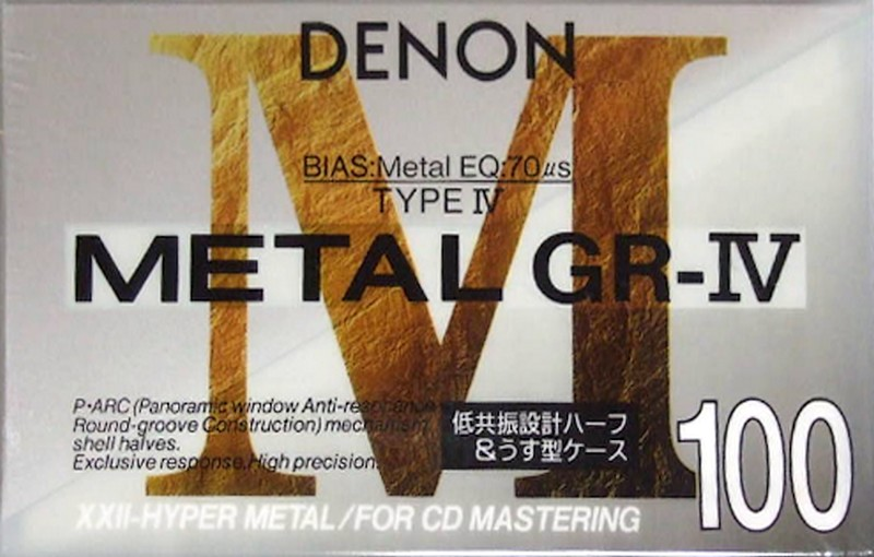 Compact Cassette: Nippon Columbia / Denon Denon - Metal GR-IV 100