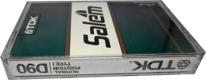 Compact Cassette TDK D 90 "Salem The Refreshest" Type I Normal 1988 Europe, USA