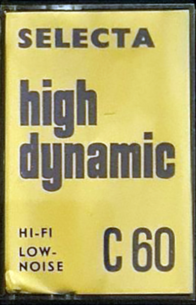 Compact Cassette Selecta 60 "high dinamic" Type I Normal Unknown Country