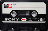 Compact Cassette Sony HF 60 Type I Normal 1972 USA