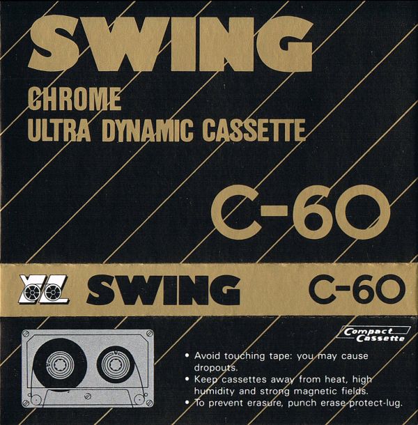 Compact Cassette Swing 60 Type II Chrome 1988 Europe