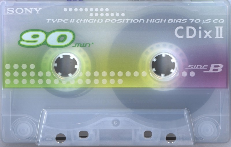 Compact Cassette: Sony  - CDix II 90