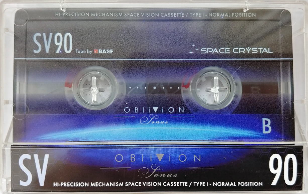 Compact Cassette CRUX Oblivion Sonus 90 "SV" Type I Normal 2022 Worldwide