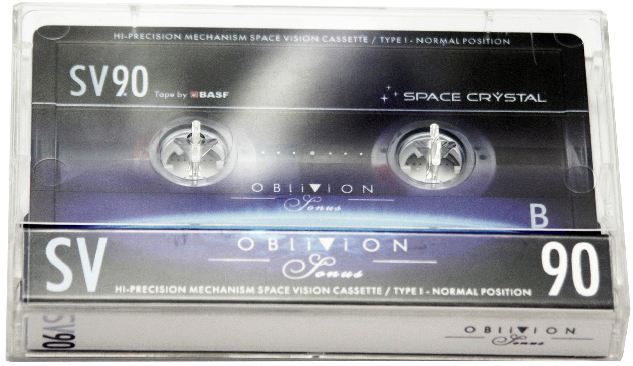 Compact Cassette CRUX Oblivion Sonus 90 "SV" Type I Normal 2022 Worldwide