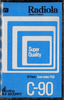 Compact Cassette Radiola Super Quality 90 Type I Normal 1975 Europe