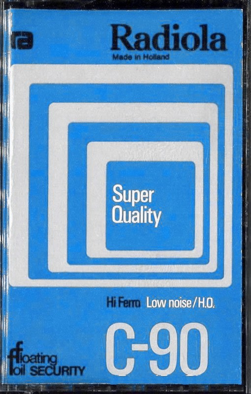 Compact Cassette: Philips Radiola - Super Quality 90