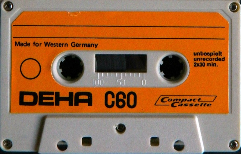 Compact Cassette Deha 60 Type I Normal Germany