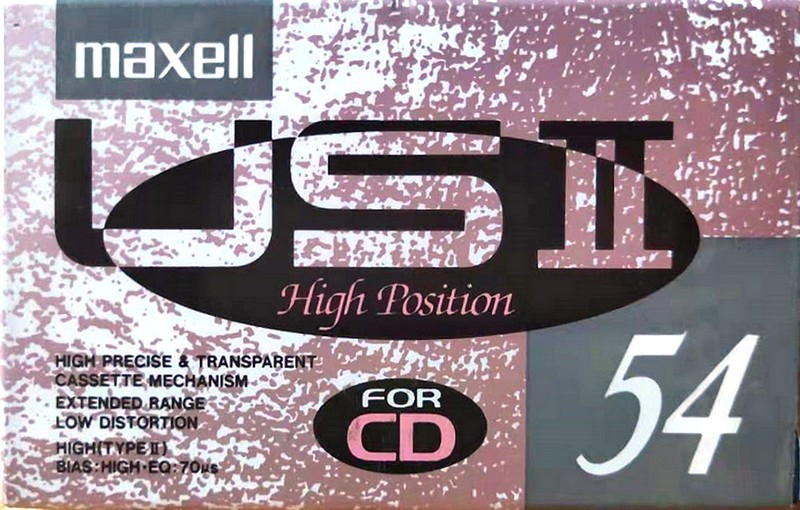 Compact Cassette: Maxell / Hitachi Maxell - US II 54