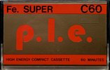 Compact Cassette P.L.E. 60 Type I Normal 1978 Hong Kong