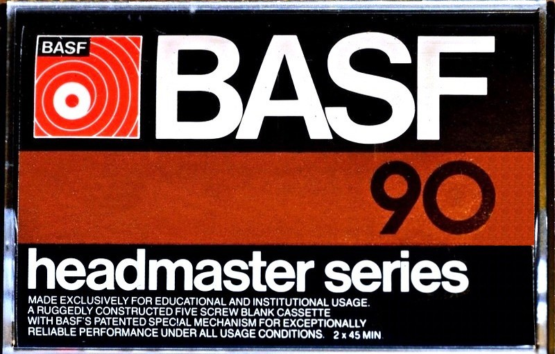 Compact Cassette: BASF  - Headmaster Series 90