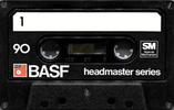 Compact Cassette BASF Headmaster Series 90 Type I Normal 1976 USA