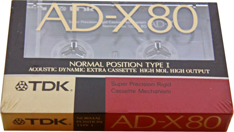 Compact Cassette: TDK  - AD-X 80