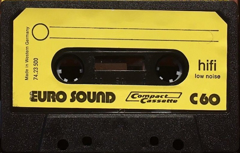 Compact Cassette Euro Sound 60 Type I Normal Germany