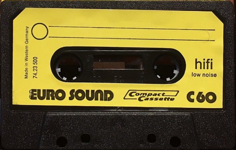 Compact Cassette: Unknown Euro Sound -  60