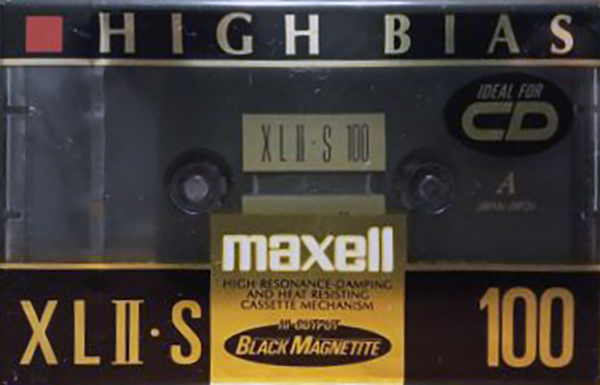 Compact Cassette Maxell XLII-S 100 Type II Chrome 1993 North America