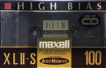 Compact Cassette Maxell XLII-S 100 Type II Chrome 1993 North America