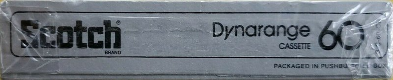 Compact Cassette Scotch Dynarange 60 Type I Normal 1977 USA