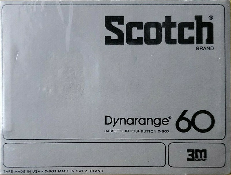 Compact Cassette: 3M Scotch - Dynarange 60