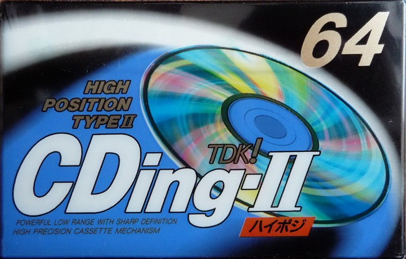 Compact Cassette: TDK  - CDing-II 64