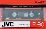 Compact Cassette JVC FI 90 "Dynarec" Type I Normal 1988 North America