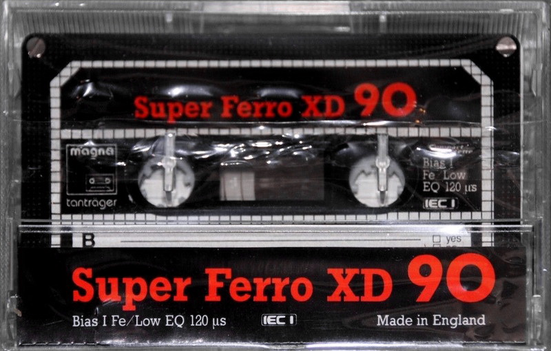 Compact Cassette Magna Super Ferro XD 90 Type I Normal 1984 UK