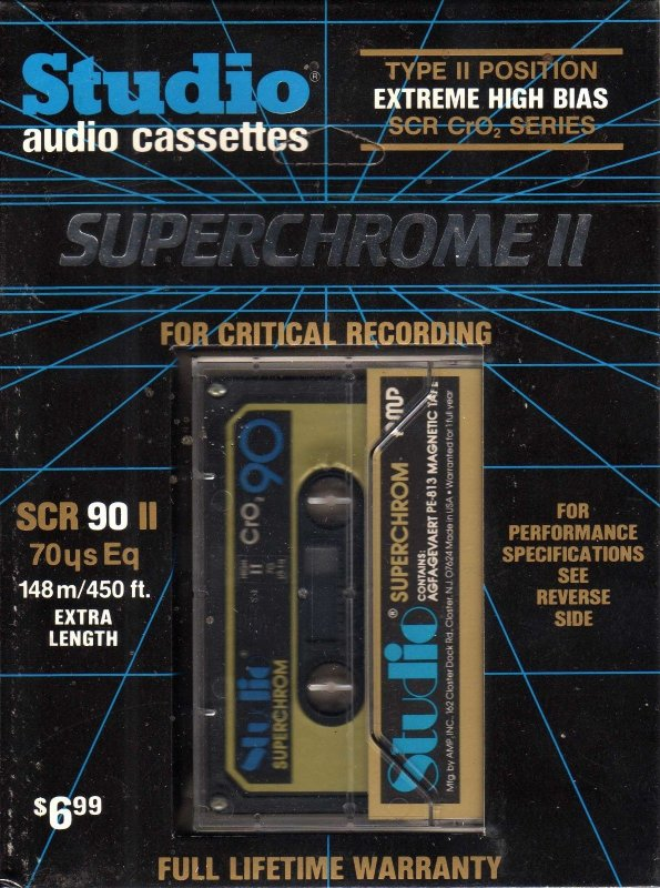 Compact Cassette:  AMP - Studio 90