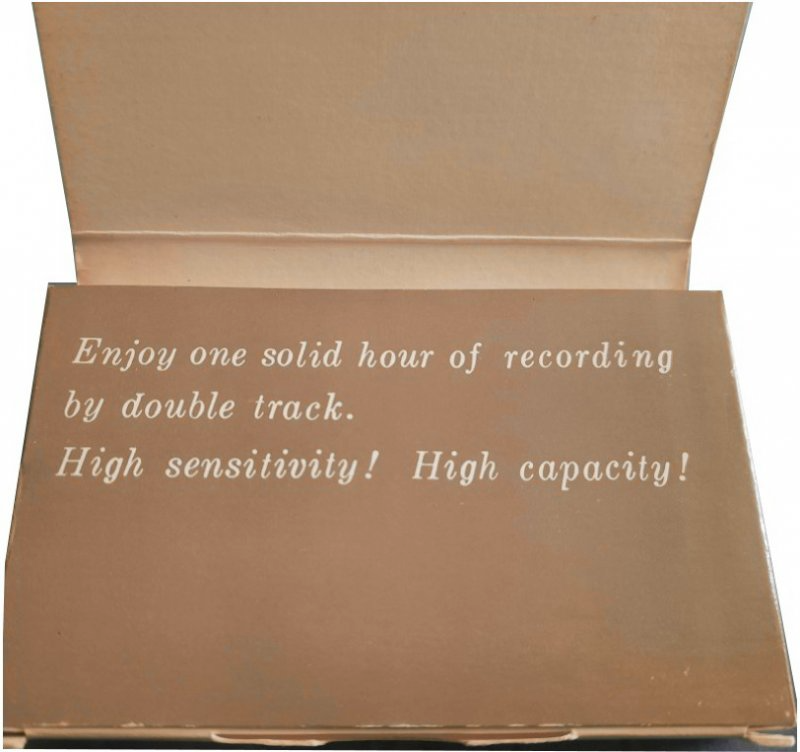 Compact Cassette Hitachi 60 Type I Normal 1966 Japan