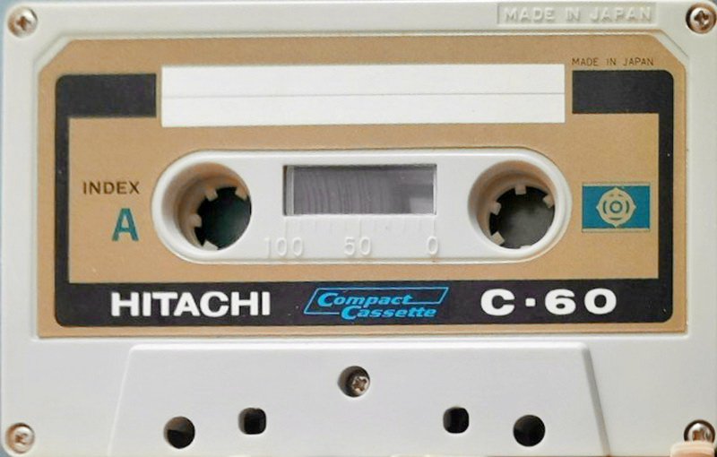 Compact Cassette Hitachi 60 Type I Normal 1966 Japan
