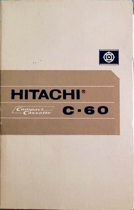 Compact Cassette Hitachi 60 Type I Normal 1966 Japan