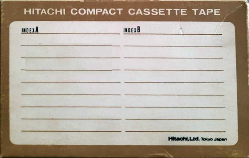 Compact Cassette: Maxell / Hitachi Hitachi -  60