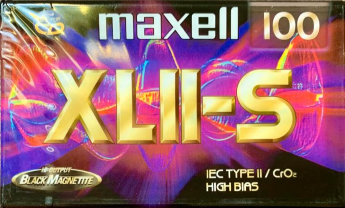 Compact Cassette Maxell XLII-S 100 Type II Chrome 1999 Europe