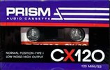 Compact Cassette Prism CX 120 Type I Normal 1990 USA