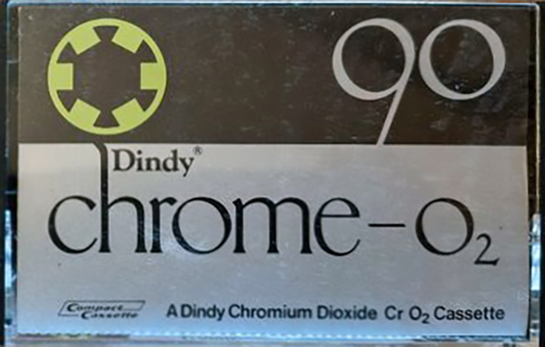 Compact Cassette Dindy 90 Type II Chrome 1978 Australia