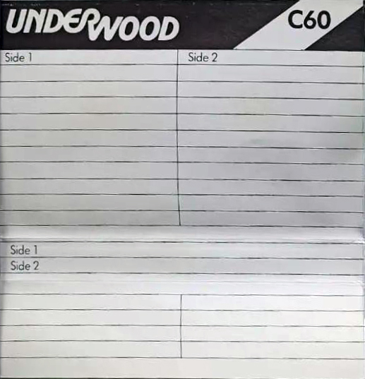 Compact Cassette Underwood 60 Type I Normal UK