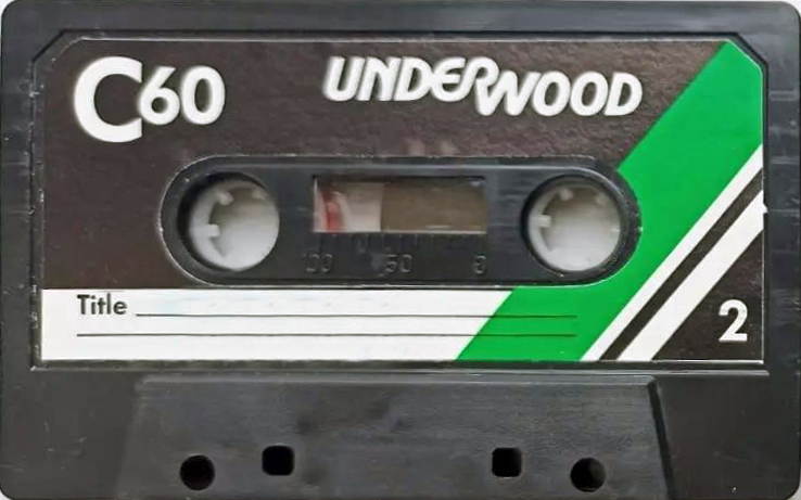 Compact Cassette Underwood 60 Type I Normal UK