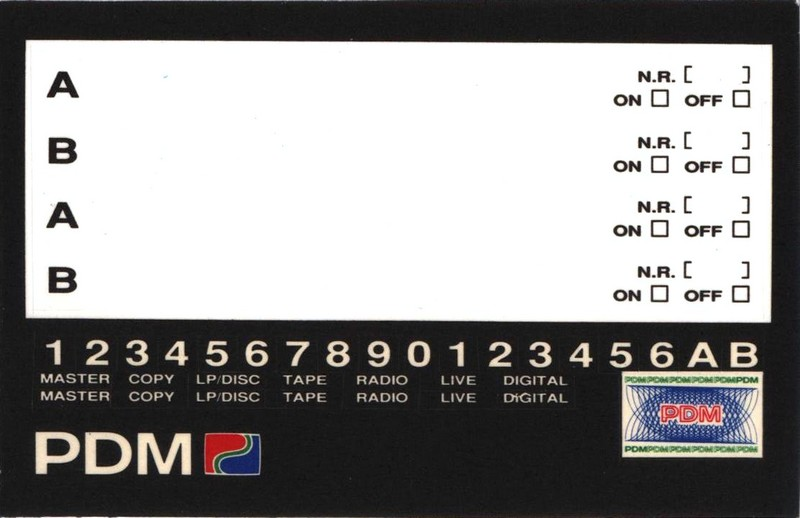 Compact Cassette:  PDM - CD II 90