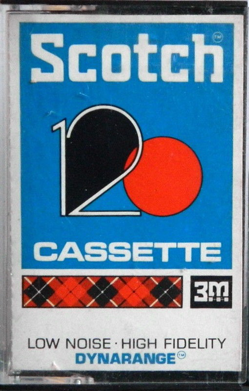 Compact Cassette Scotch Dynarange 120 Type I Normal 1971 Europe