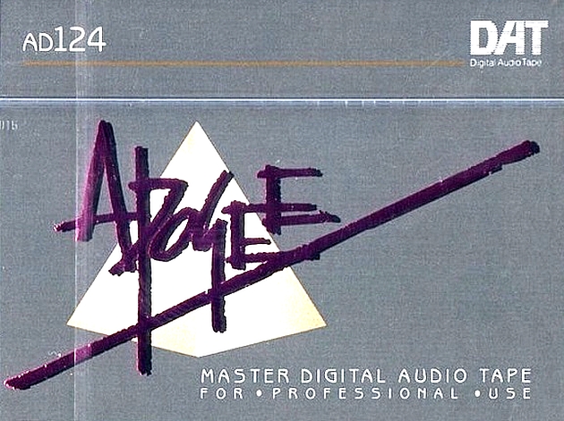 Digital Audio Tape Apogee AD 124 Type IV Metal 1993 USA