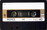 Compact Cassette Sony FeCr 60 Type III Ferro Chrome 1978 Germany