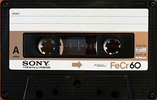 Compact Cassette Sony FeCr 60 Type III Ferro Chrome 1978 Germany