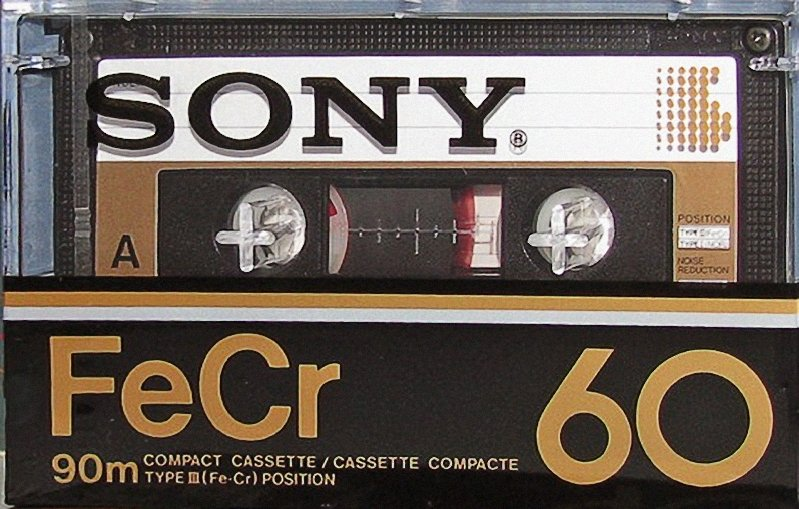 Compact Cassette: Sony  - FeCr 60